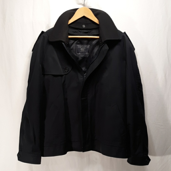 Burberry Short Trench CoatJacket Navy Blue